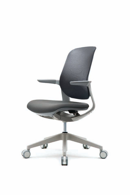 FURSYS FLIGHT T25 White Frame Home Office Desk Chair